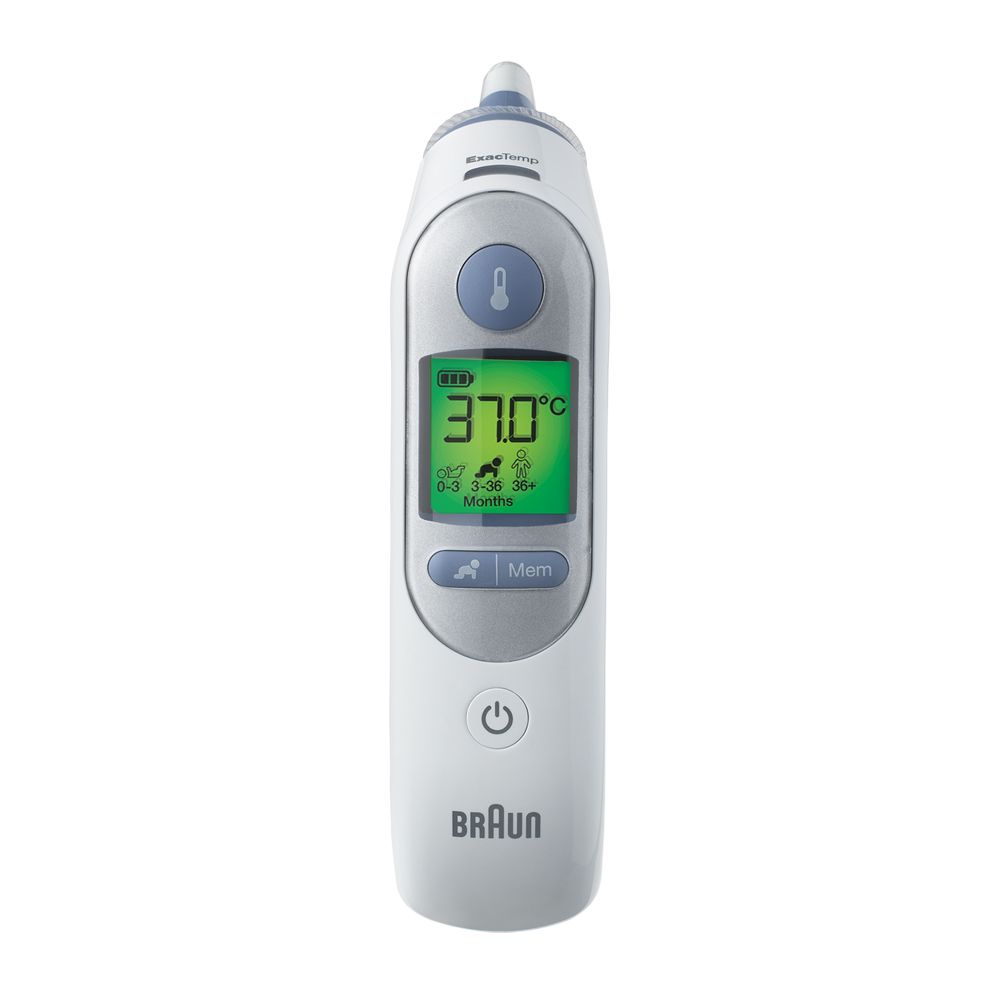 Termómetro Braun ThermoScan 7 con precisión de edad : Inhealth